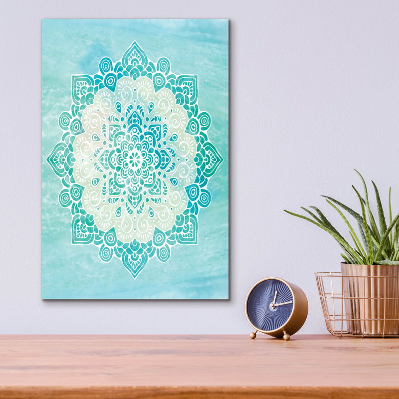 «Mandala Space» par Sabrina Balbuena, H 16 po x l 12 po x P 0,13 po