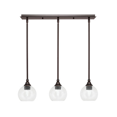 Luminaire suspendu linéaire 3 lumières