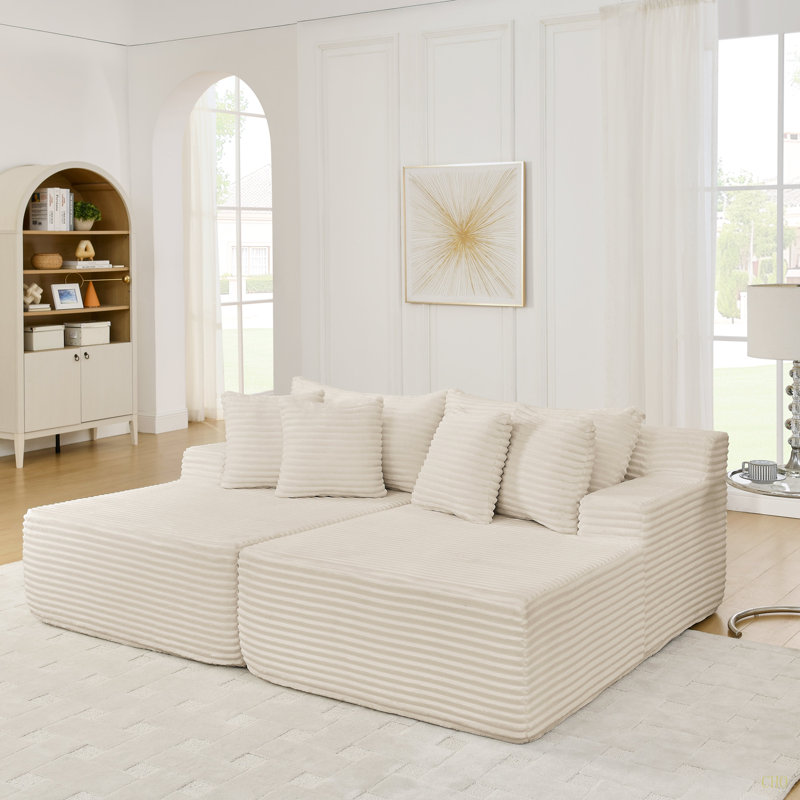 Fauteuil paresseux à deux places, canapé compressé sans assemblage, fabriqué en tissu de velours, fauteuil moderne moelleux, utilisé pour les salons et les chambres à coucher
