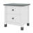 Stylish Wooden Nightstand With Two Drawers For Kids, Functional End Table-112336612