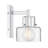 Dover 1-Light Wall Sconce in Polished Nickel-1168578582