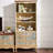 Gold Manufactured Wood Display Cases