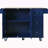 Rolling Mobile Kitchen Island With Drop Leaf - Solid Wood Top, Locking Wheels & Storage Cabinet 52.7 Inch Width-782229421