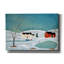 Toile épique Graffiti «Snow Scene» par C Munro, 26 po x 18 po