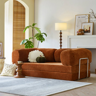 Modern-style light luxury fabric sofa.