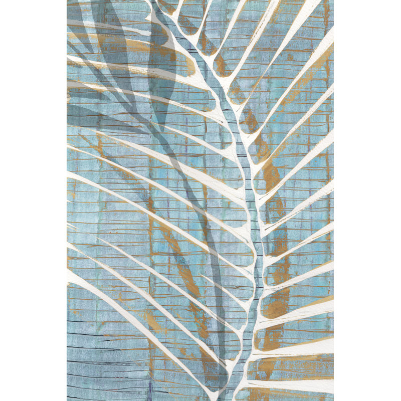 Limewash Palm I, H 12 po x l 8 po