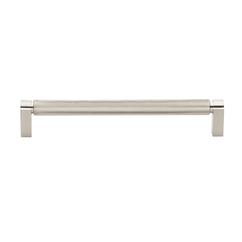 Poignée barre Kapri Collection Center to Center, Nickel satiné, 7.56"