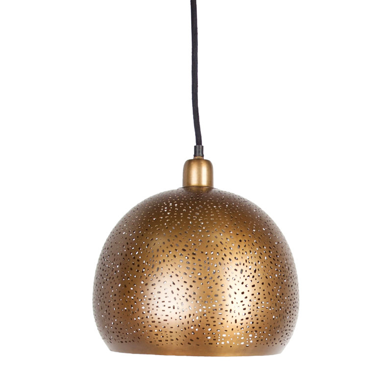 Angelia 1 - Light Gold Single Pendant
