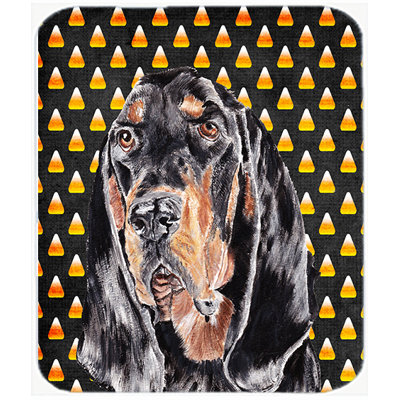 Planche à découper en verre caroline trésors coonhound Halloween Candy Corn