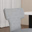 Ensemble de 4 chaises de salle à manger rembourrées modernes en chenille 22,1 po -784514338