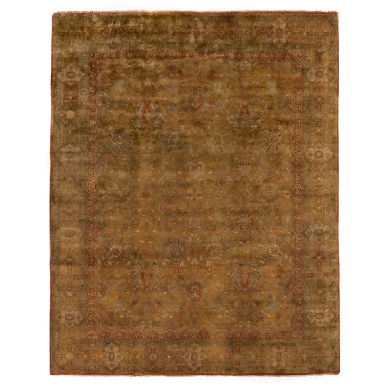 Super Mashad Wool Oriental Area Rug, Runner 2'6" x 10'