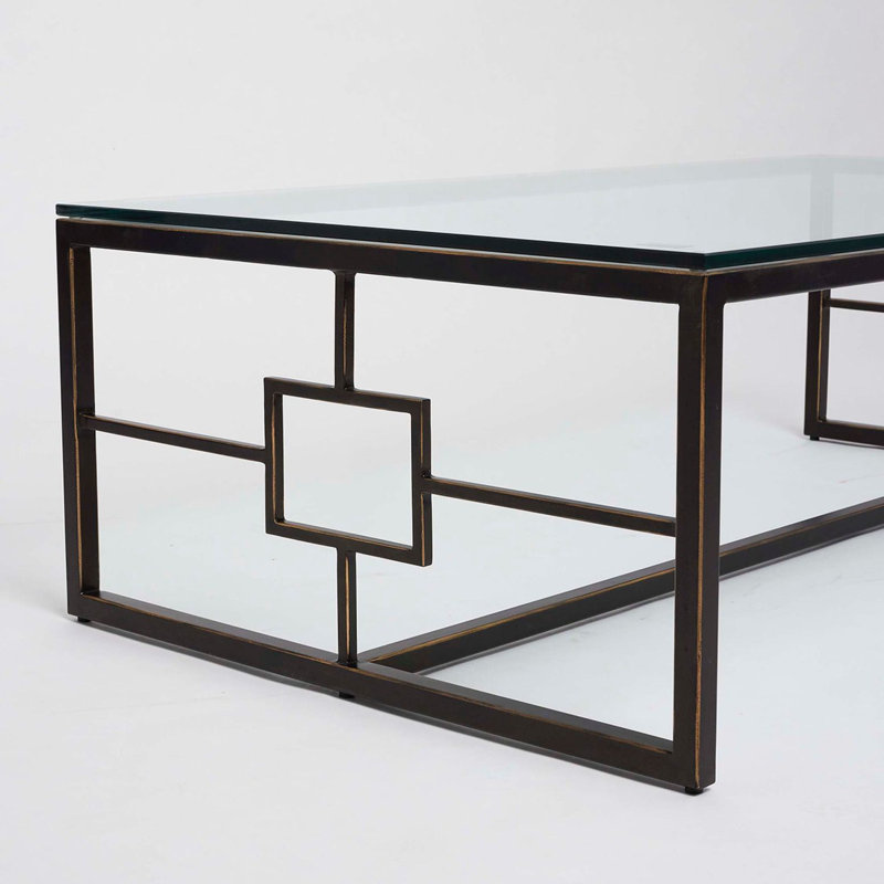 Somrig Glass Cocktail Table