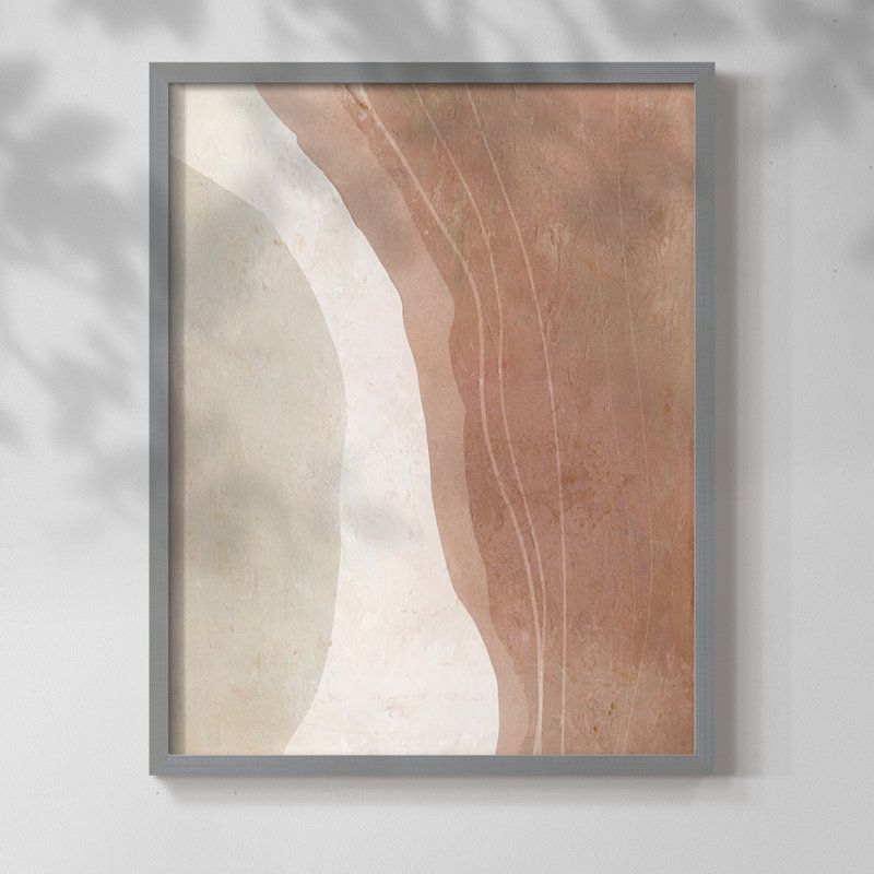 Impression murale Canyon - Bois massif, Gris, H 11 po x l 9 po