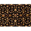 Tapis unique brun / noir / ivoire noué à la main 8 pi 1 po x 10 pi 6 po One-of-a-Kind