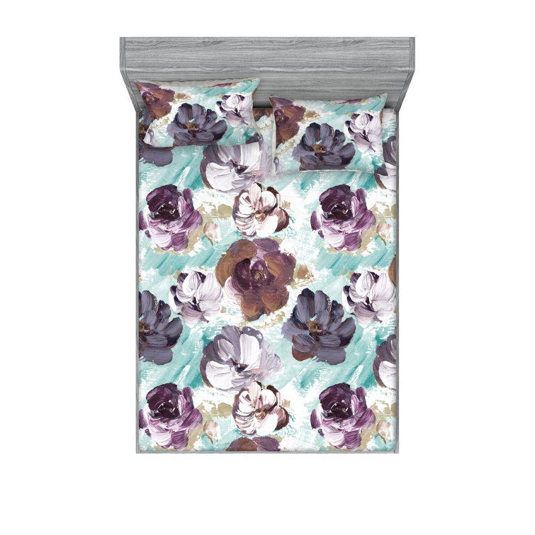 Drap-housse et taies décoratives 3 pièces Ambesonne