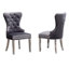 Chaise en velours touffeté Montura-922211275