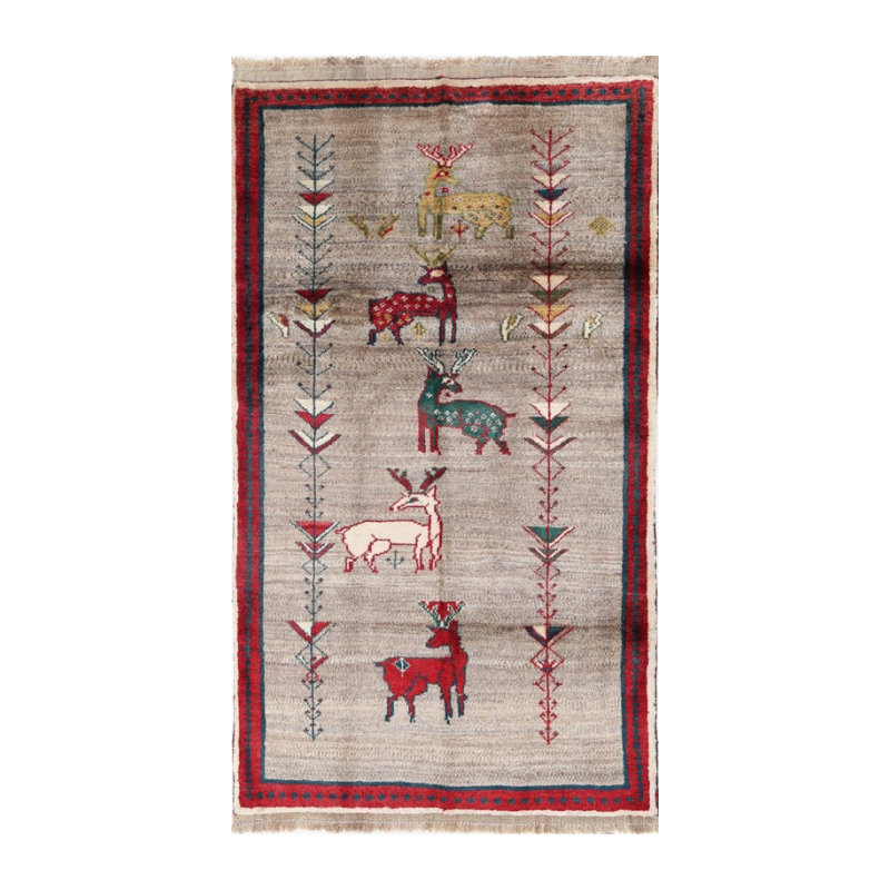 One-of-a-Kind 3'6"x6'3" Area Rug in Gray