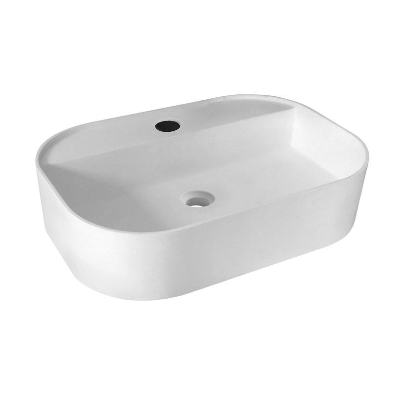 MONSFEST 16.5'' Ceramic Oval Bathroom Sink