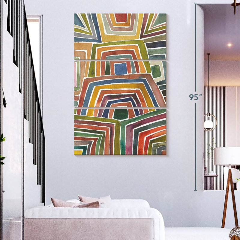 Avery Stripes II, H 74 po x l 48 po