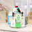  Clear Flat Lazy Susan Organizer 4 pack