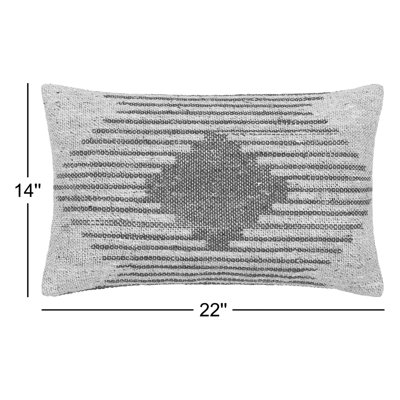 Mahala Geometric Cotton Throw Pillow