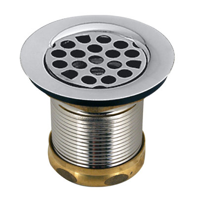 2" Junior Bar and Laundry Sink Drain Assembly with Strainer Grid Cover