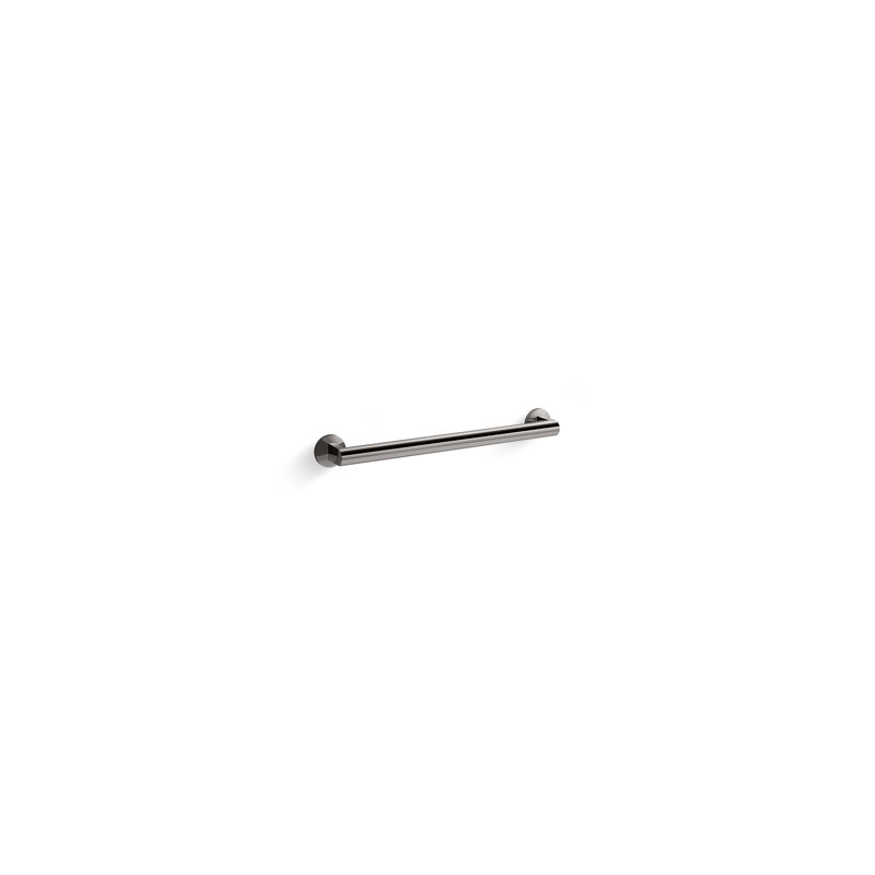 Components In Grab Bar, Vibrant Titanium, 12" W