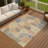 Machine Washable Indoor/Outdoor Chantille ACN2384 Floral Rug-26960460