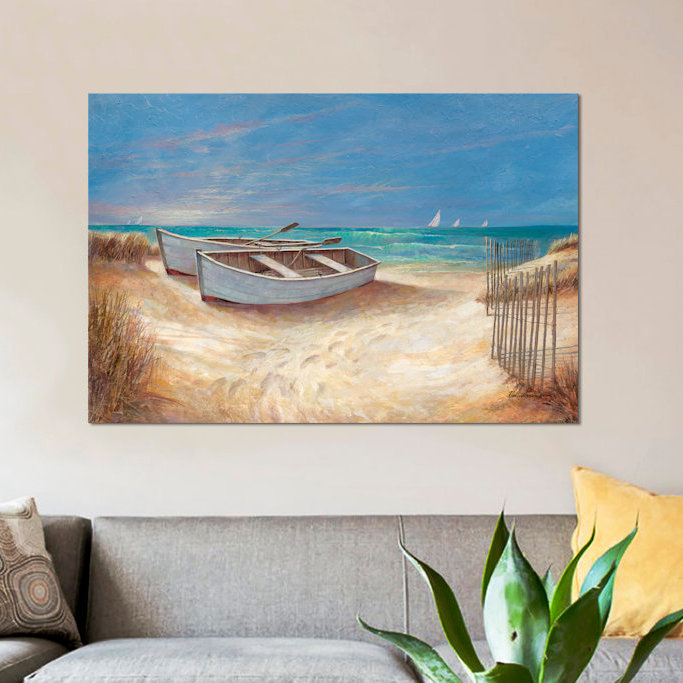 Sands of Time Ruane Manning - Impression sur toile tendue, H 8 po x l 12 po x P 0,75 po