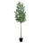 96'' Faux Eucalyptus Tree in Pot Liner