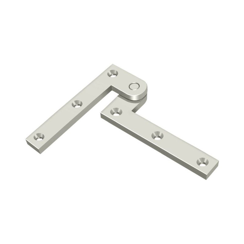 Hinge, Polished Nickel
