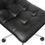 Chaise de bureau en similicuir avec base en métal Gabriel-23821312-23033059