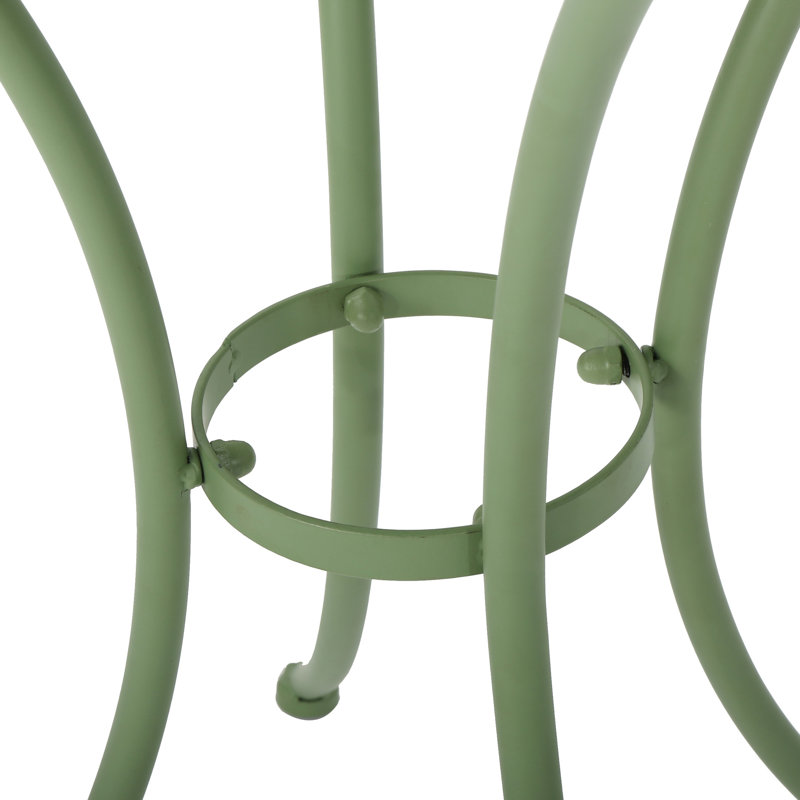 ENSEMBLE MÉTAL 3 PCS COLMAR, Vert