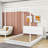 Sarahjo Wood Canopy Platform Bed With Headboard-2020193451
