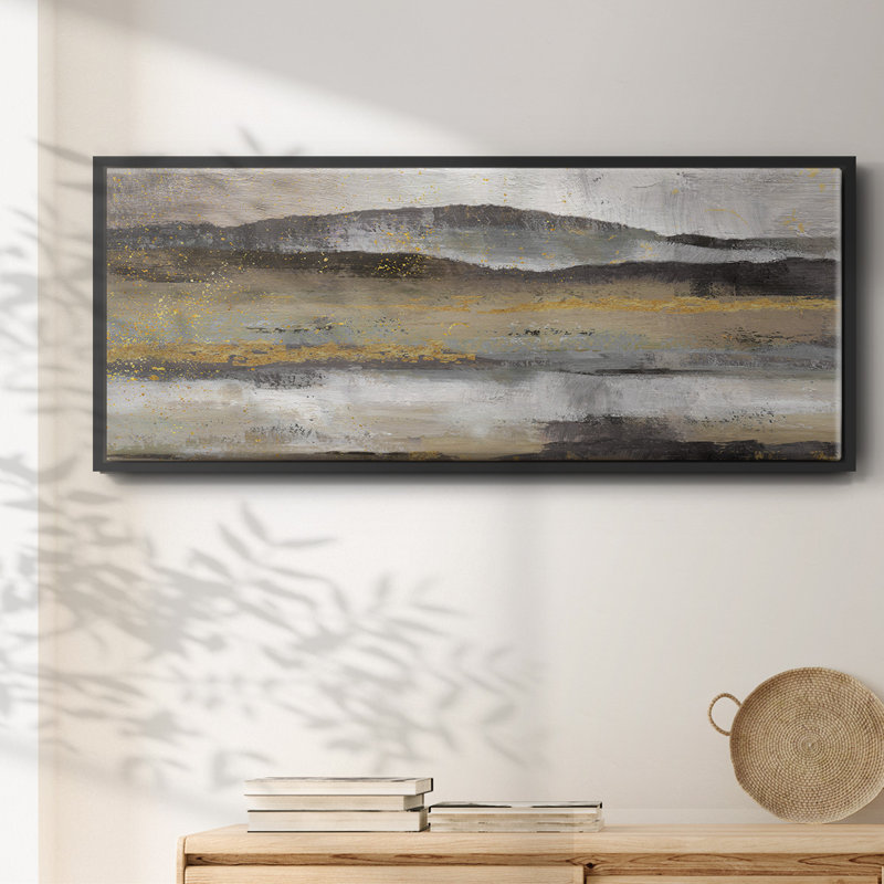 Rolling Hills- Framed Canvas, 24" H x 60" W