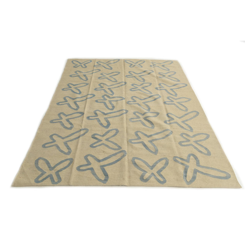 Tapis crème 5x8 Pinkerton