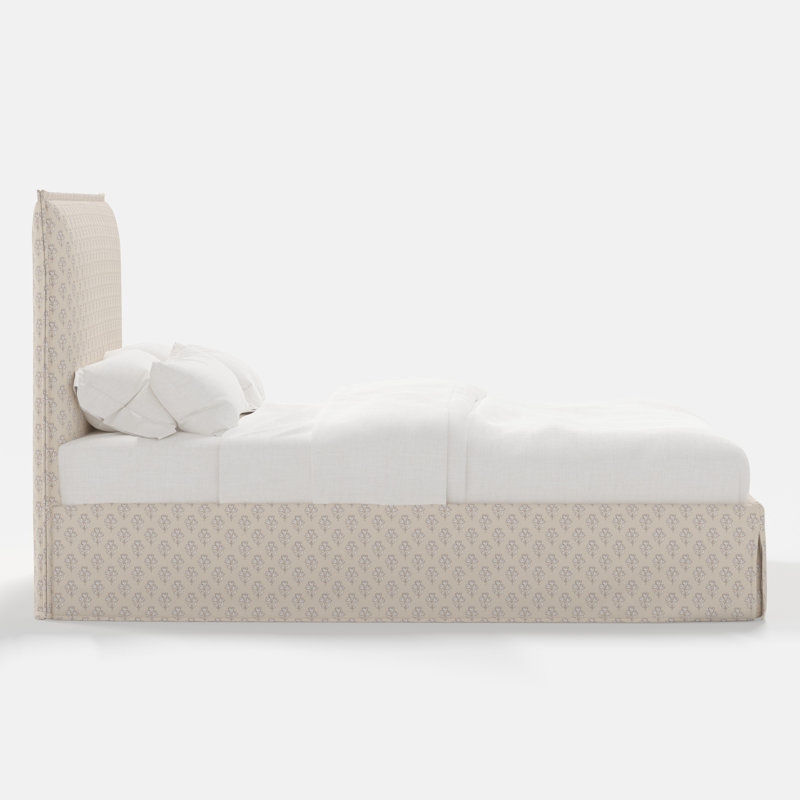Stoffer Home x Cloth and Co. Maura Bed, Francie Cream, Queen