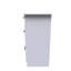 Fully Assembled Malicia 3 Drawer 76.5Cm W Chest of Drawers-1566228813