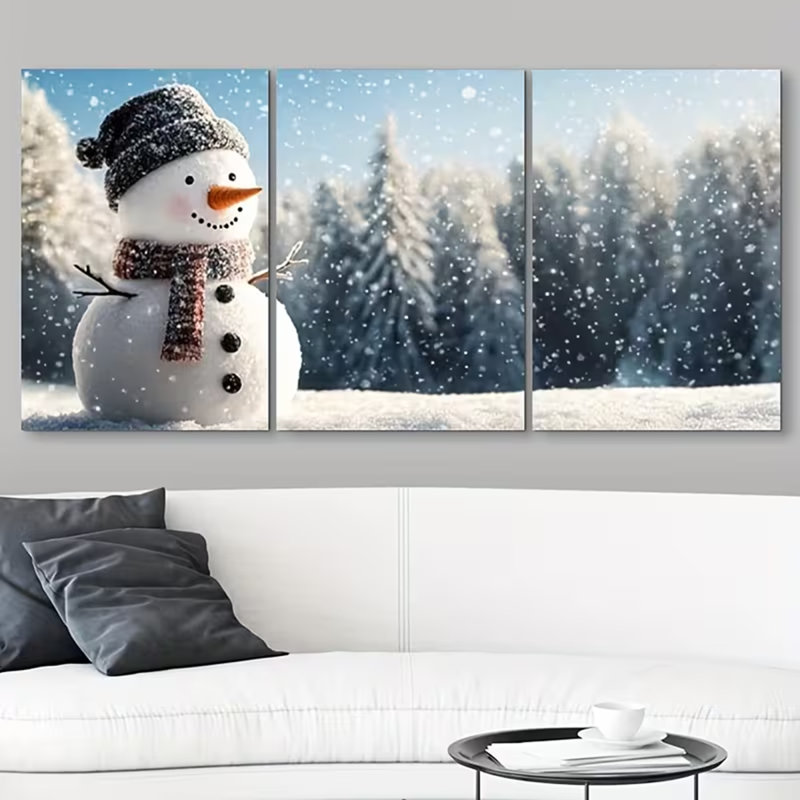 3 Piece Wrapped Canvas Print