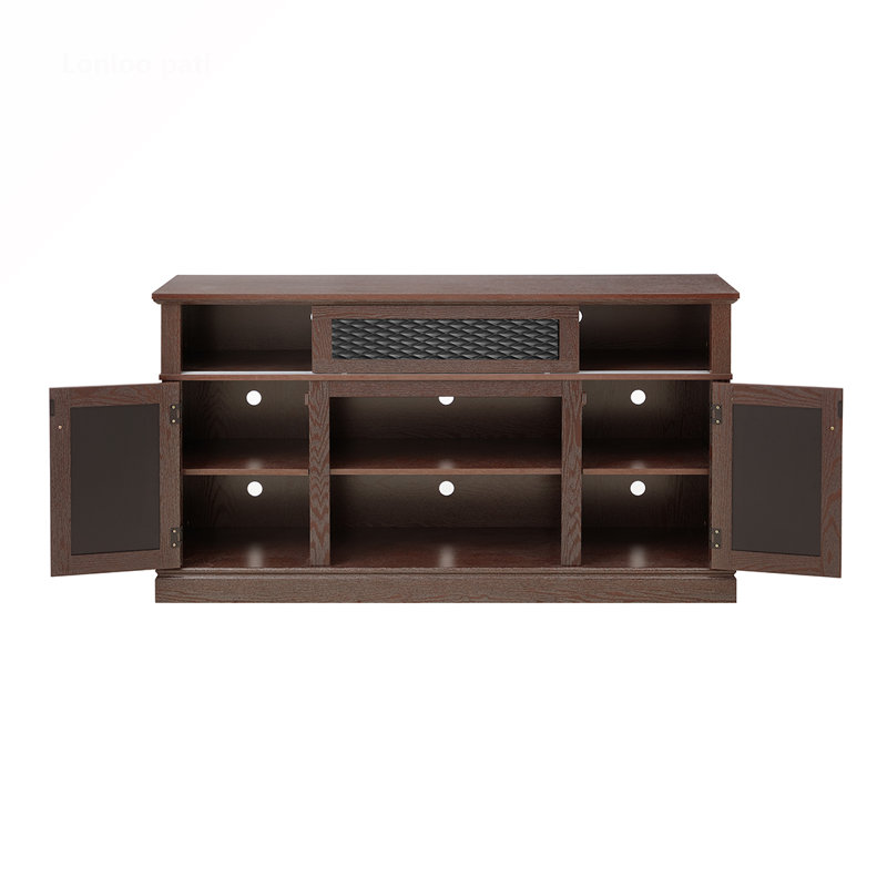 Versatile TV Stand with Multiple Storage Options and Stylish Design