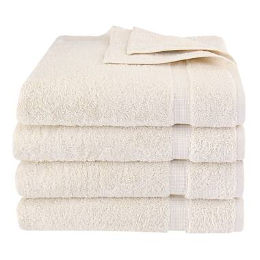 Charlton Home® Shantae Turkish Cotton Ribbed Bath Towels & Reviews