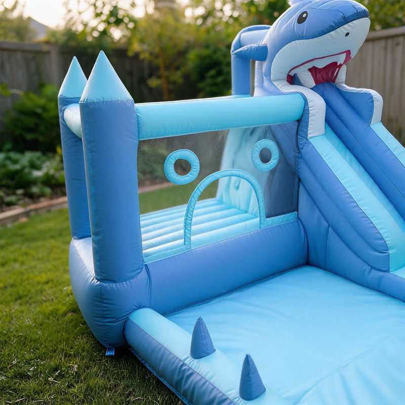 Jeu gonflable avec parc aquatique Shark