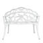  Shatley Metal Rose Garden Bench-518796820