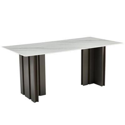 69.30 Inch Rectangular Dining Table (Not Including Chair)
