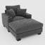 Chaise longue d'intérieur Breezia Premium Comfort avec port USB et porte-gobelet-117431439