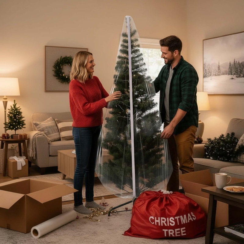 Sac de rangement vertical pour arbre de Noël 10 pi