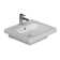 Barclay Resort 650 18.12'' White Vitreous China Rectangular Bathroom Sink with Overflow
