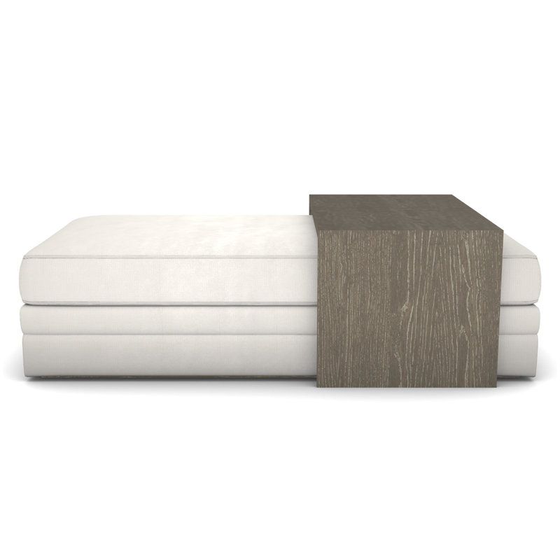Tour de lit Boyden avec table large, Neige Tommy, Hampton
