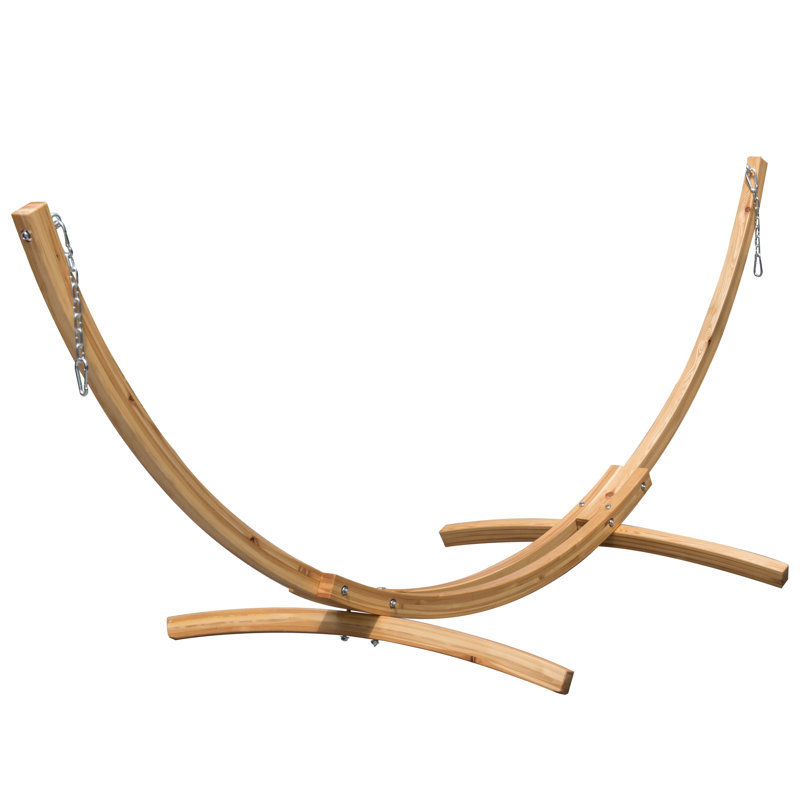 Arlmont & Co. Wood Hammock Stand