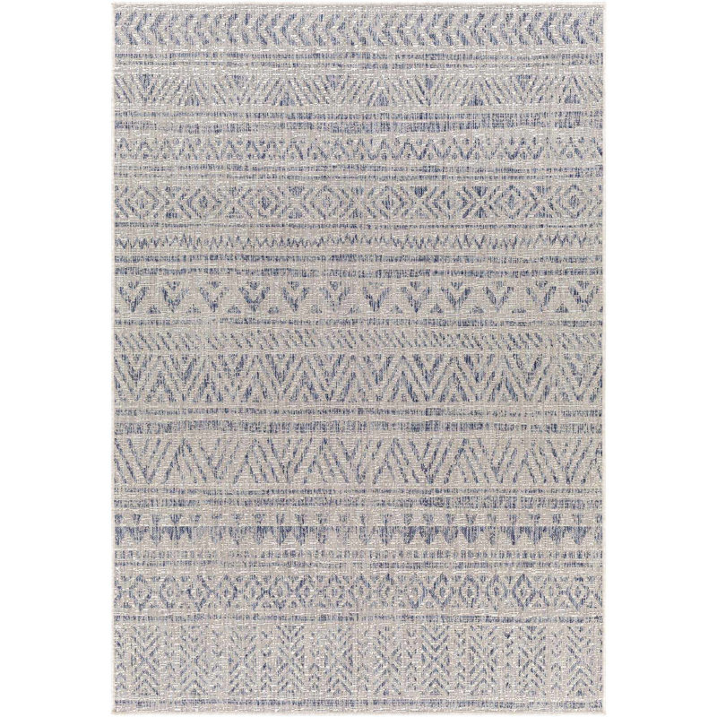 Mendota Machine Woven Moroccan Area Rug , Rectangle 5'3" x 7'7"